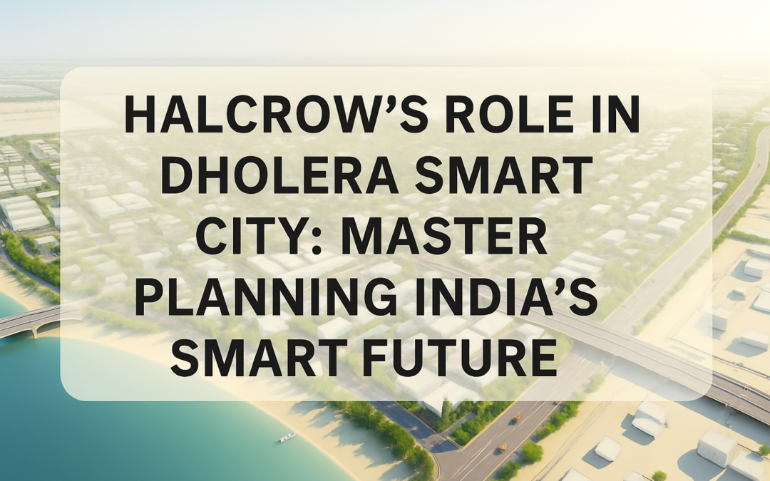 Halcrow’s Role in Dholera Smart City: Master Planning India’s Smart Future