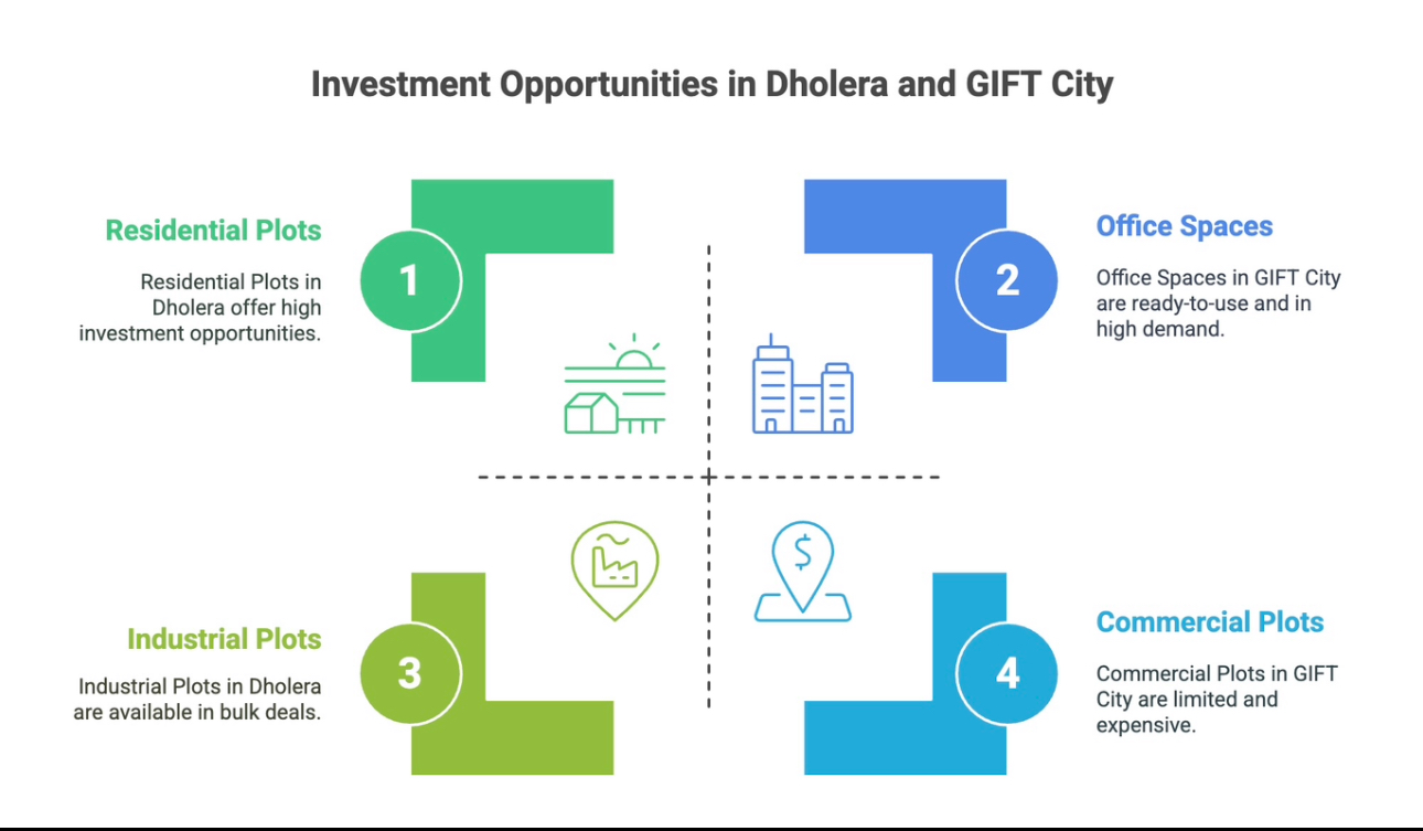 Dholera vs GIFT City 3