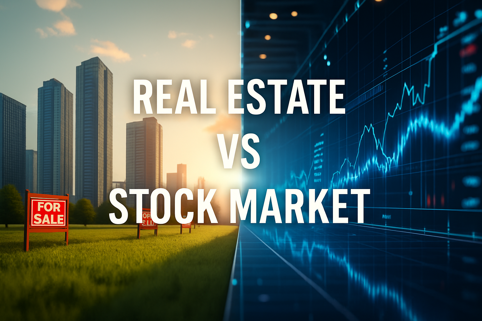Comparison of real estate and stock market investment in 2025