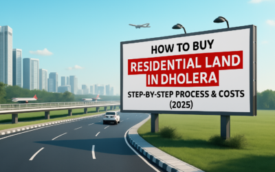 How to Buy Residential Land in Dholera – Process & Costs (2025)